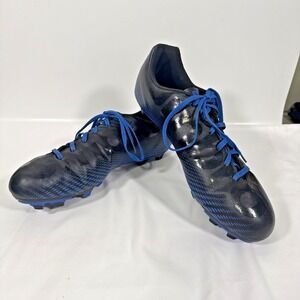 Umbro Deep Fade Soccer Cleats Mens Size 13 Black Blue MFW00380 Firm Ground FG
